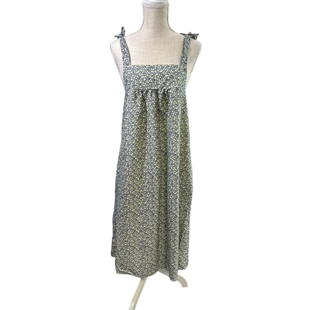 Vintage Rosemary Long New Attitude Floral Midi Dress Cottagecore Prairie Sz 10
